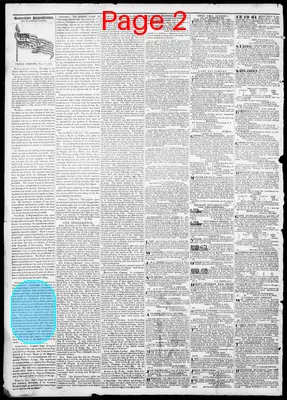 Page thumbnail for American Republican And Baltimore Daily Clipper