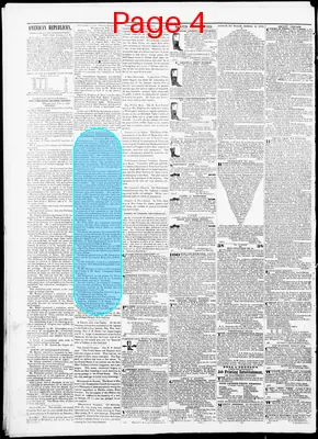 Page thumbnail for American Republican And Baltimore Daily Clipper