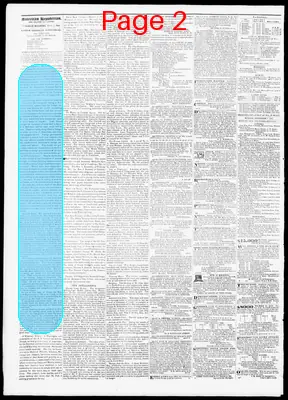 Page thumbnail for American Republican And Baltimore Daily Clipper