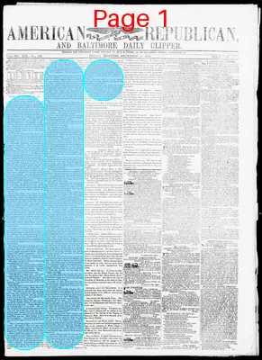 Page thumbnail for American Republican And Baltimore Daily Clipper