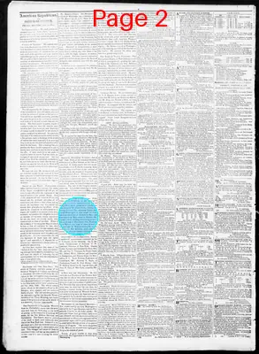 Page thumbnail for American Republican And Baltimore Daily Clipper
