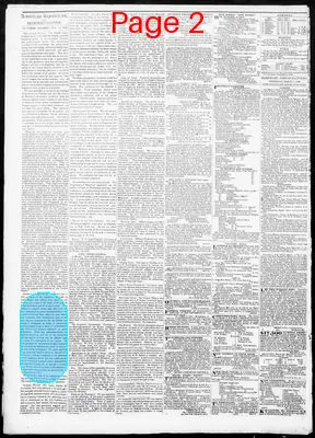 Page thumbnail for American Republican And Baltimore Daily Clipper