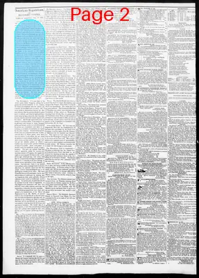 Page thumbnail for American Republican And Baltimore Daily Clipper