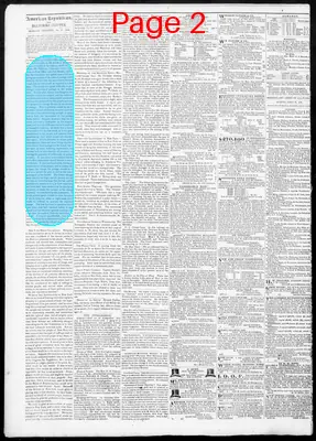 Page thumbnail for American Republican And Baltimore Daily Clipper