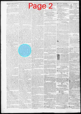 Page thumbnail for American Republican And Baltimore Daily Clipper