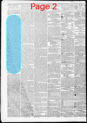 Page thumbnail for American Republican And Baltimore Daily Clipper
