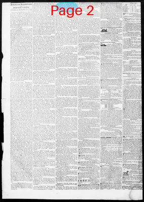 Page thumbnail for American Republican And Baltimore Daily Clipper