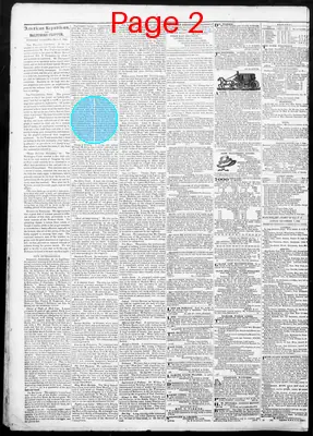 Page thumbnail for American Republican And Baltimore Daily Clipper