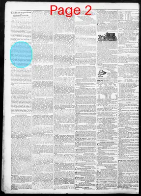 Page thumbnail for American Republican And Baltimore Daily Clipper