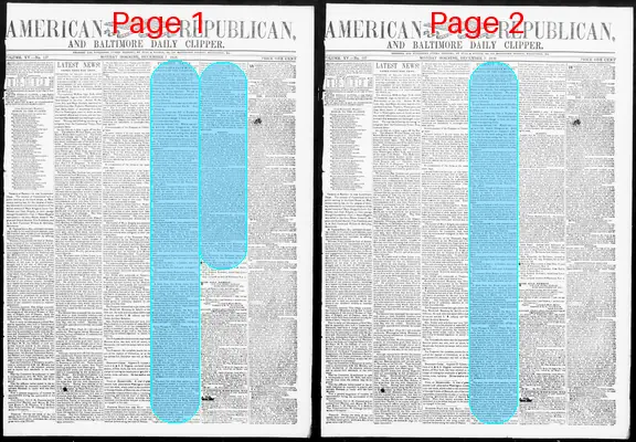 Page thumbnail for American Republican And Baltimore Daily Clipper
