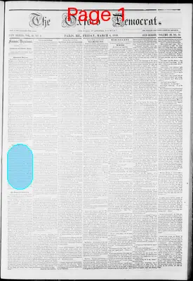 Page thumbnail for Oxford Democrat