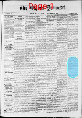 Page thumbnail for Oxford Democrat