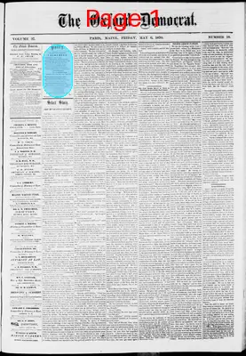Page thumbnail for Oxford Democrat
