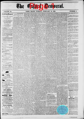 Page thumbnail for Oxford Democrat