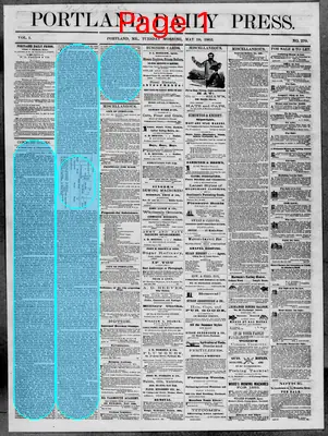 Page thumbnail for The Portland Daily Press