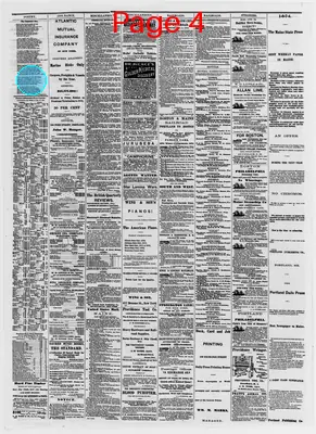 Page thumbnail for The Portland Daily Press