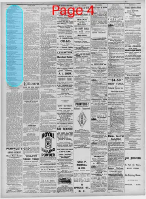 Page thumbnail for The Portland Daily Press