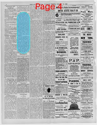 Page thumbnail for The Portland Daily Press