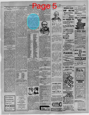 Page thumbnail for The Portland Daily Press