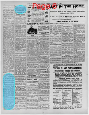 Page thumbnail for The Portland Daily Press