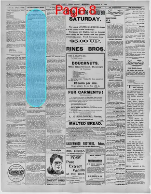 Page thumbnail for The Portland Daily Press