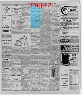 Page thumbnail for The Portland Daily Press