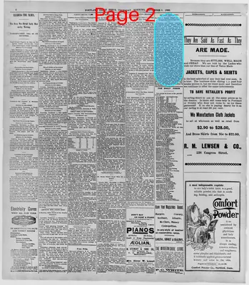 Page thumbnail for The Portland Daily Press