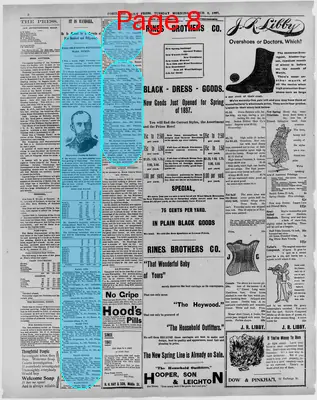 Page thumbnail for The Portland Daily Press