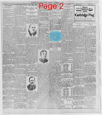 Page thumbnail for The Portland Daily Press