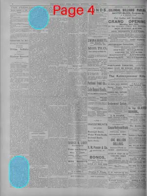 Page thumbnail for The Portland Daily Press