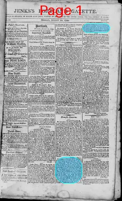 Page thumbnail for Jenks's Portland Gazette