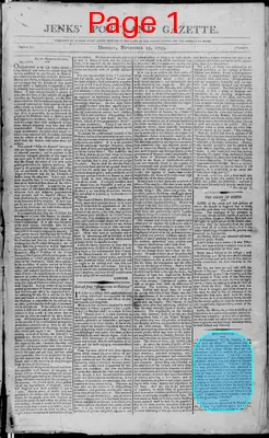 Page thumbnail for Jenks's Portland Gazette