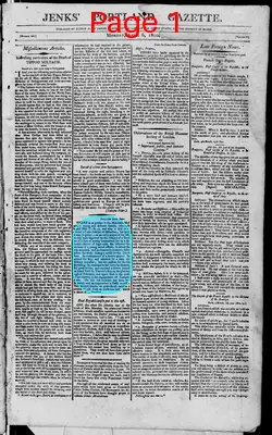 Page thumbnail for Jenks's Portland Gazette