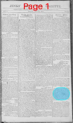 Page thumbnail for Jenks's Portland Gazette