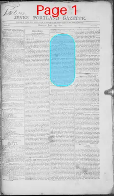 Page thumbnail for Jenks's Portland Gazette
