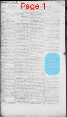 Page thumbnail for Jenks's Portland Gazette