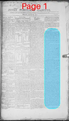 Page thumbnail for Jenks's Portland Gazette