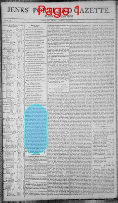 Page thumbnail for Jenks' Portland Gazette. Maine Advertiser
