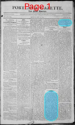 Page thumbnail for Portland Gazette, And Maine Advertiser