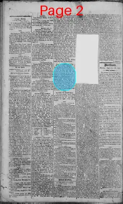 Page thumbnail for Portland Gazette, And Maine Advertiser