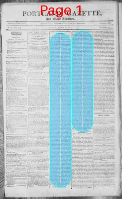 Page thumbnail for Portland Gazette, And Maine Advertiser