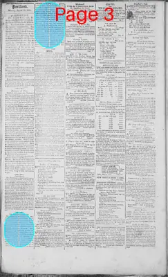 Page thumbnail for Portland Gazette, And Maine Advertiser