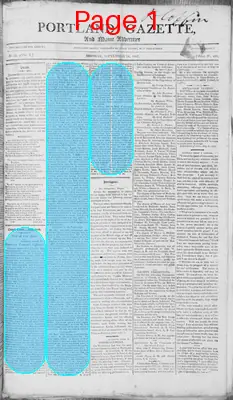 Page thumbnail for Portland Gazette, And Maine Advertiser