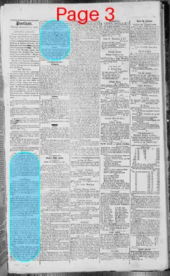 Page thumbnail for Portland Gazette, And Maine Advertiser