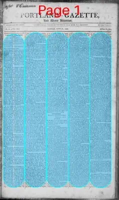Page thumbnail for Portland Gazette, And Maine Advertiser