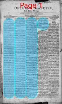 Page thumbnail for Portland Gazette, And Maine Advertiser