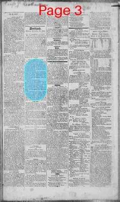 Page thumbnail for Portland Gazette, And Maine Advertiser