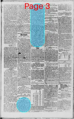 Page thumbnail for Portland Gazette, And Maine Advertiser