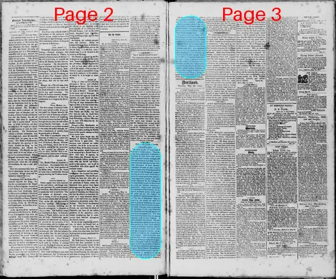 Page thumbnail for Portland Gazette, And Maine Advertiser