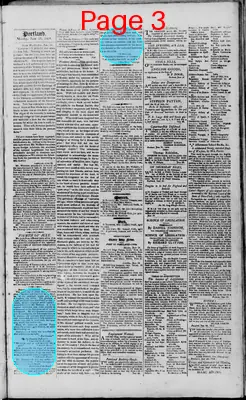 Page thumbnail for Portland Gazette, And Maine Advertiser